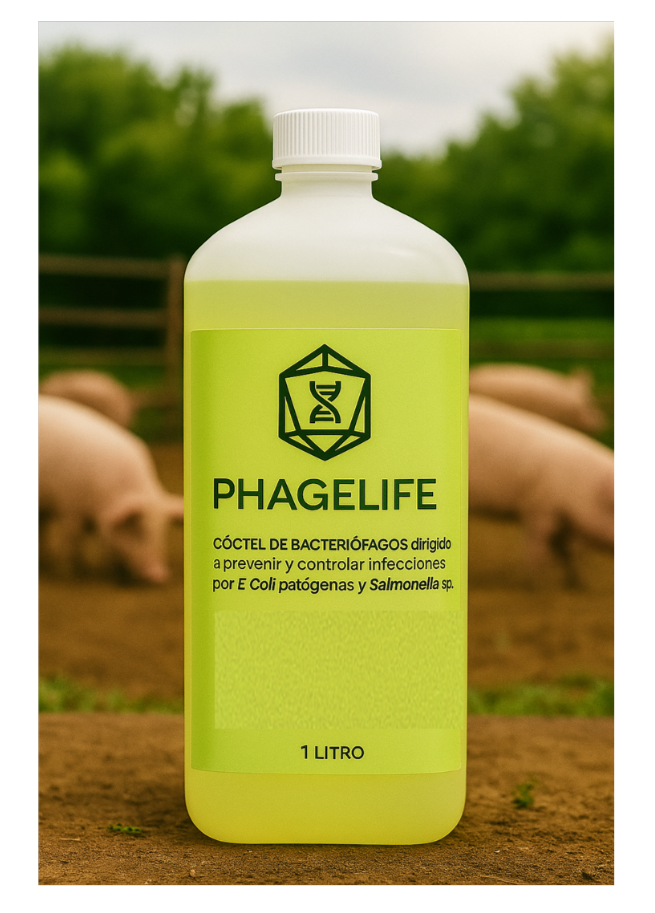 PhageLife - Cóctel de bacteriófagos 1L